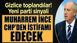 Muharrem İnce CHP’den istifa mı ediyor? Yeni parti işareti geldi