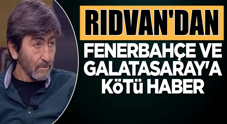  Rıdvan Dilmen’den Galatasaray ve Fenerbahçe’ye İrfan Can Kahveci haberi