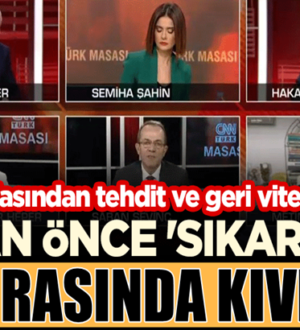 Şaban Sevinç CNN Türk’te önce ‘sıkar’ dedi, sonra kıvırdı