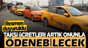 Taksi ücretleri istanbul’da artık istanbulkart ile ödenebilecek