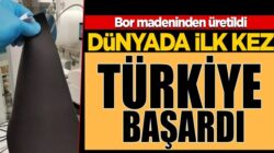 Türkiye Bor madeninde radyasyon koruma kalkanı üretmeyi başardı