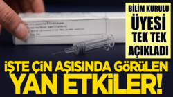 Türkiye’de Çin Aşısı olarak bilinen CoronaVak’ın yan etkileri neler?