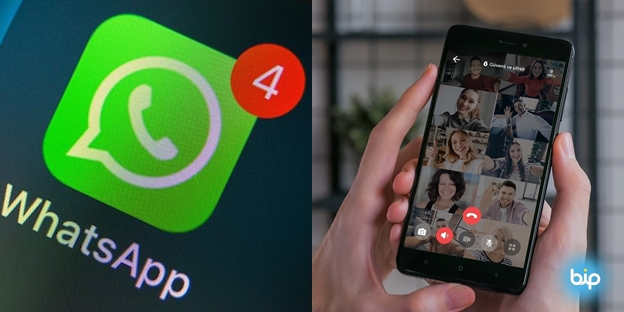  Türkiye’de Whatsapp’ın sonu mu geldi?Bip uygulaması revaçta