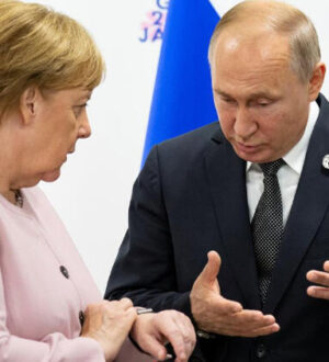 Vladimir Putin ve Angela Merkel arasında kritik görüşme