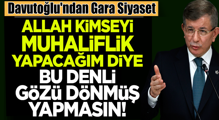  Ahmet Davutoğlu Gara operasyonu başarısızlıkla sonuçlandı dedi