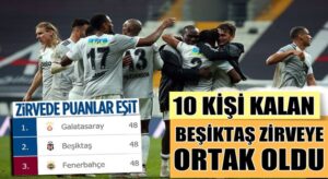 Beşiktaş Vodofone Arena’da Konyaspor’u tek golle mağlup etti