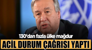 BM Genel Sekreteri Antonio Guterres’ten acil durum çağrısı