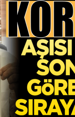 Bursa’da Profesör Korona Aşısı oldu sonucu gören kuyruğa girdi