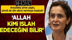 Canan Kaftancıoğlu, şimdi de din dersi vermeye başladı!