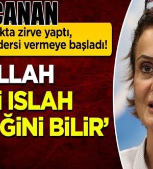 Canan Kaftancıoğlu, şimdi de din dersi vermeye başladı!