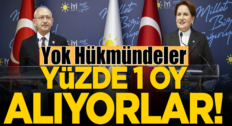  CHP ve İYİ Parti doğu bölgelerinde yok hükmünde!