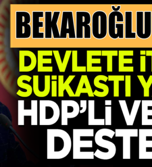 CHP’li Mehmet Bekaroğlu’dan HDP’li Gergerlioğlu’na destek