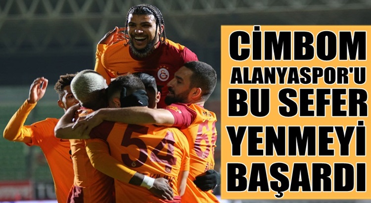  Galatasaray, Aytemiz Alanyaspor’u deplasmanda mağlup etti