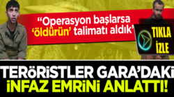 Gara operasyonunda yakalanan PKK’lı teröristlerden itiraflar