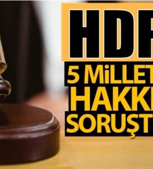 HDP’li 5 milletvekili hakkında Van’da soruşturma başlatıldı