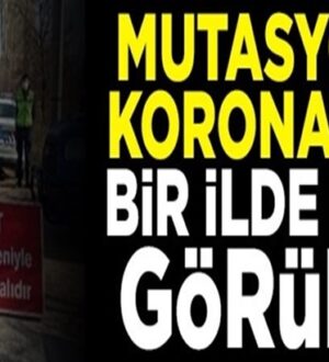 İngiltere merkezli Mutasyonlu koronavirüs Türkiye’de bir ilde daha görüldü