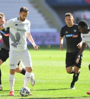 Konyaspor Süper Lig’de Denizlispor’u 2 farkla yenerek çıkışa geçti