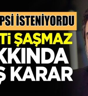 Kurtlar Vadisi’nin Polat Alemdar’ı Necati Şaşmaz hakkında karar verildi