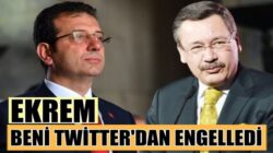 Melih Gökçek, Ekrem İmamoğlu beni Twetter’dan engelledi