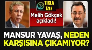 Melih Gökçek, Mansur Yavaş’ın karşına neden çıkamadığını açıkladı