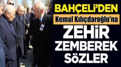 MHP lideri Devlet Bahçeli’den Kemal Kılıçdaroğlu’na zehir zemberek sözler