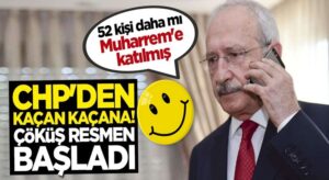 Muharrem İnce’nin parti kurması sonrası CHP’de peş peşe istifalar