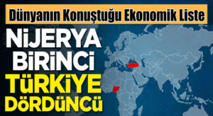 Nijerya birinci Türkiye dünyada dördüncü sırayı paylaştılar