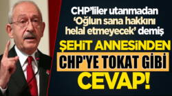 Şehit polis memuru Vedat Kaya’nın annesi Emine Kaya’dan CHP’ye cevap