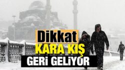 Türkiye geneli ve İstanbul’a soğuk hava mart ayında geri geliyor
