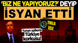 Yunan spiker İoannis Theodoratos böyle isyan etti: Biz ne yapıyoruz?