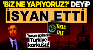 Yunan spiker İoannis Theodoratos böyle isyan etti: Biz ne yapıyoruz?