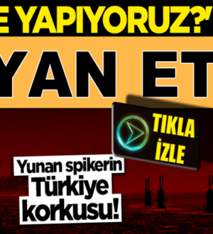 Yunan spiker İoannis Theodoratos böyle isyan etti: Biz ne yapıyoruz?