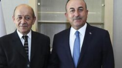 Mevlüt Çavuşoğlu Fransa Dışişleri Bakanı Jean-Yves ile görüştü