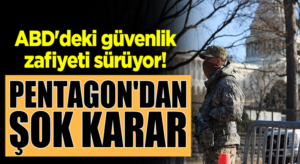 ABD’de Pentagon ulusal muhafızların görev süresini uzattı