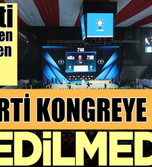 AK Parti 7. olağan kongresine! 3 parti davet edilmedi