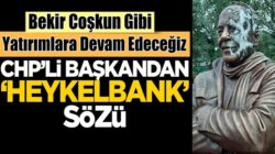 Buca Belediye Başkanı Erhan Kılıç, Bekir Coşkun heykelleri yapacağız