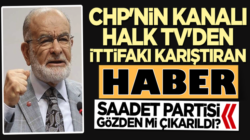 CHP’nin kanalı Halk Tv’de Saadet Partisi’ne verip veriştirdiler