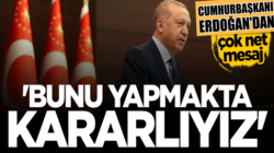 Cumhurbaşkanı Erdoğan Koronavirüs salgınında başarılı olmaya kararlıyız