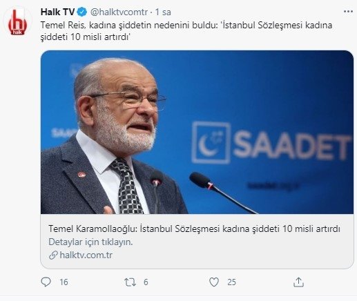 Halk TV'nin bu haberiyle, özellikle son dönemde Saadet Partisi'ni saflarına katmak için hamleler yapan Cumhur İttifakı'nın ekmeğine yağ sürüldüğü gibi yorumların yapılmasına neden oldu.