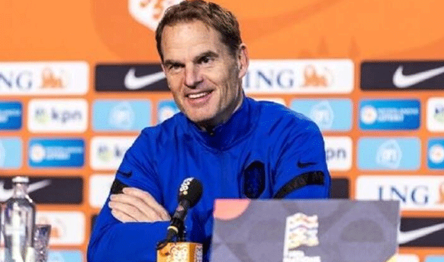  Hollanda Teknik direktörü Frank de Boer’dan Türkiye açıklaması