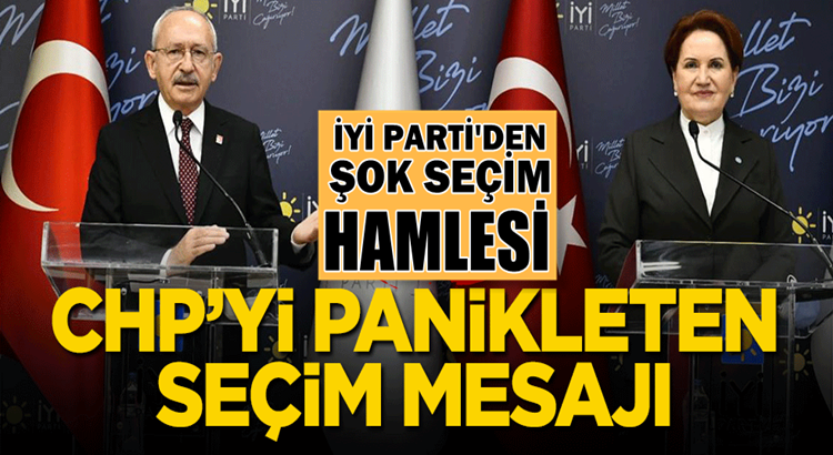  İyi Parti’li İsmail Tatlıoğlu’nun seçim açıklaması CHP’yi zora soktu