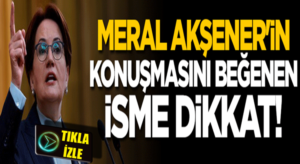 Meral Akşener’in konuşması Fetö’cü  Adem Yavuz Arslan’ı mest etti