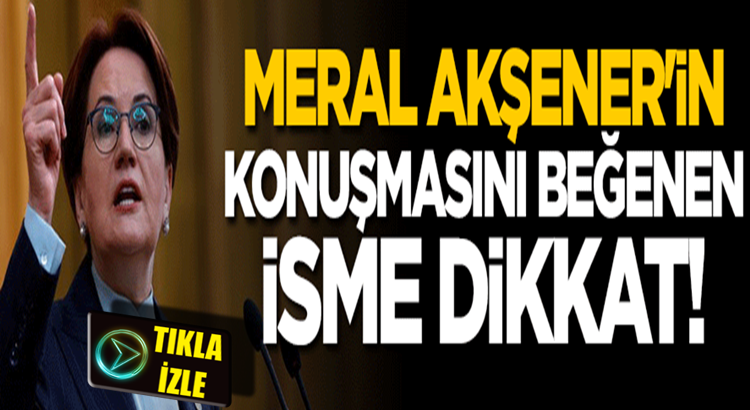  Meral Akşener’in konuşması Fetö’cü  Adem Yavuz Arslan’ı mest etti