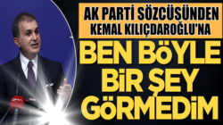 Ak Parti Söcüsü Ömer Çelik’ten Kılıçdaroğlu’nu topa tuttu