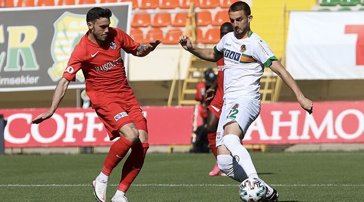  Alanyaspor’a konuk olan Gaziantep FK evine puansız döndü