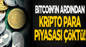 Bitcoin’in düşüşyaşaması sonrasında kripto para piyasası çöktü!