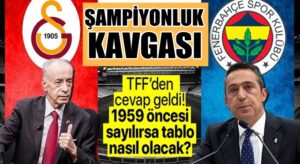 Fenerbahçe’nin talebi sonrası 1959 öncesi şampiyonluklar ne durumda