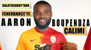 Galatasaray’dan Fenerbahçe’ye Aaron Boupendza çalımı