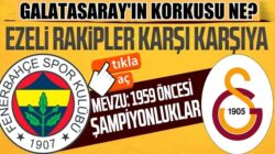 Gatasaray, Fenerbahçe’nin 1959 şampiyonlukları için TFF’ye başvurdu