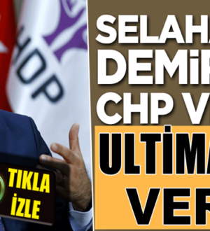 Sevilay Yılman, Selahattin Demirtaş CHP ve İyi Partiye ültimatom verdi